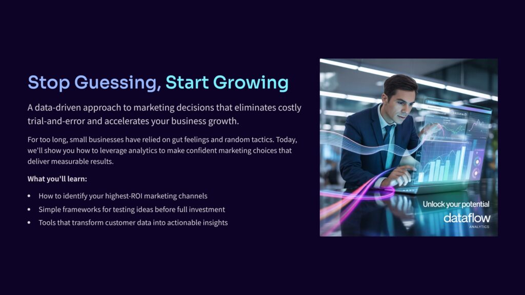 Stop Guessing Start Growing